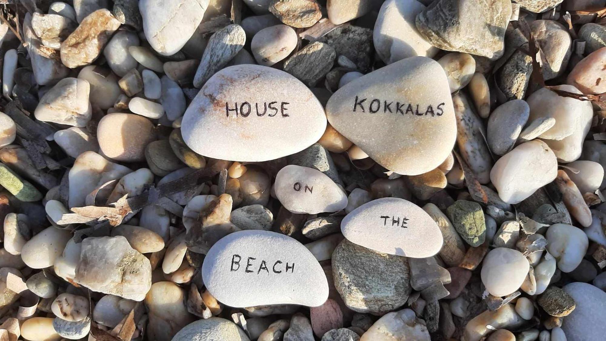House Kokkalas On The Beach Pyrgadikia Buitenkant foto